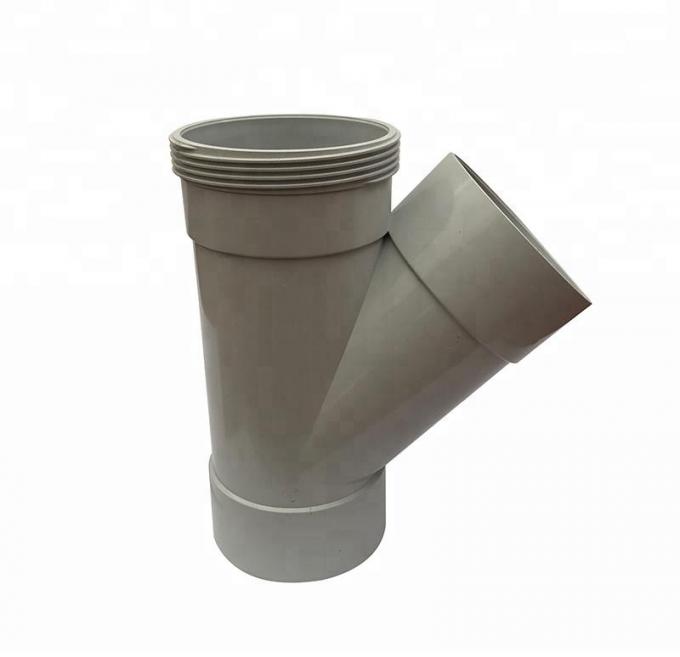 Weiße Farbsauerstoff-Verdichter-Teile PVC-Abflussrohr-Installations-Form